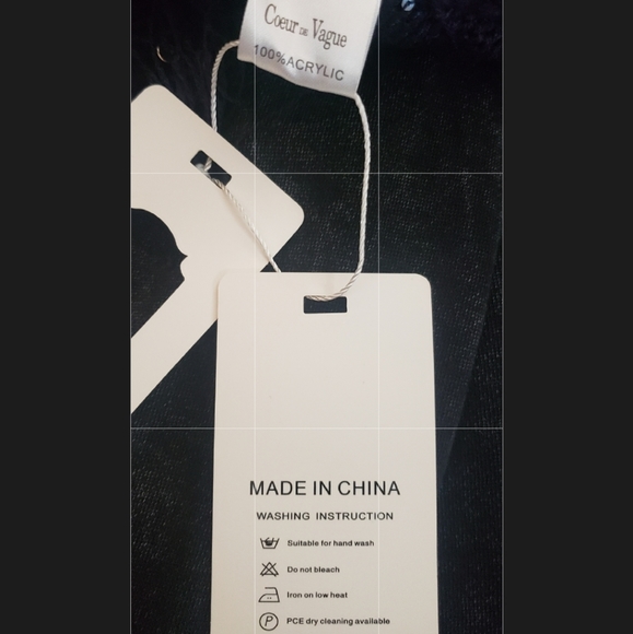 Sequin Fringe Poncho - Picture 6 of 8